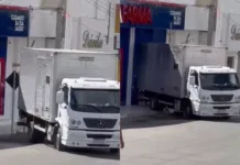 Caminhão desgovernado atinge mulher e criança na Paraíba