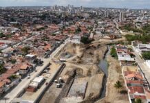 Obra do Canal do Prado alcança 31% de serviços executados em Campina Grande