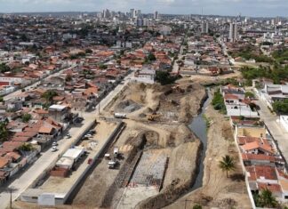 Obra do Canal do Prado alcança 31% de serviços executados em Campina Grande