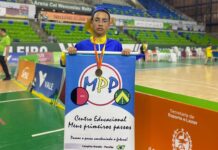 Karateca da Vila Olímpica Plínio Lemos conquista medalha nas Olimpíadas Mundiais Escolares