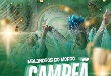 Malandros do Morro conquista o título do Carnaval Tradição 2026 de João Pessoa