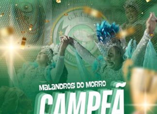 Malandros do Morro conquista o título do Carnaval Tradição 2026 de João Pessoa