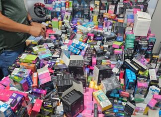 Polícia Civil aprende quase dois mil cigarros eletrônicos em Campina Grande