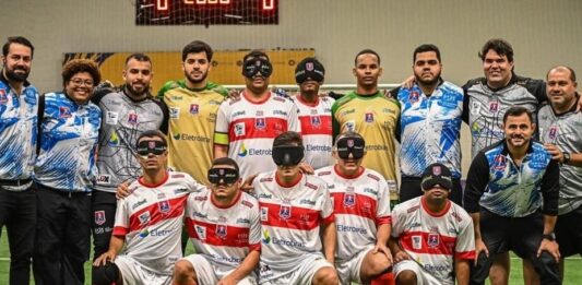 Com apoio da Prefeitura de Campina Grande, equipes de futebol de cegos participam do Regional Nordeste