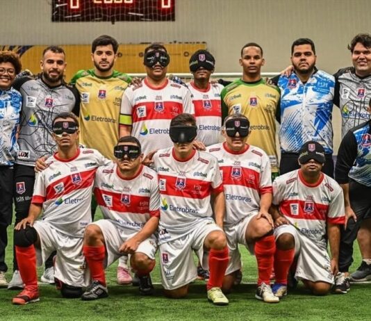 Com apoio da Prefeitura de Campina Grande, equipes de futebol de cegos participam do Regional Nordeste