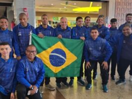 Paratletas e professor do Centro de Referência Paralímpico conquistam títulos internacionais no futebol de cegos