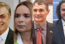 Veneziano, Daniella, Cássio e Romero votam em Campina Grande; confira os locais