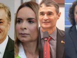 Veneziano, Daniella, Cássio e Romero votam em Campina Grande; confira os locais