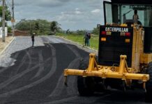 PMCG avança com pavimentação asfáltica e contempla nova via na Vila Cabral de Santa Terezinha