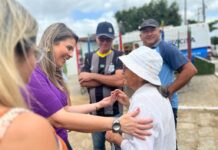 Carol Gomes prestigia Mutirão de Saúde em Catolé de Boa Vista