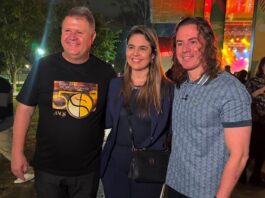 Pré-candidatos, Carol Gomes e André Gomes confirmam apoio à reeleição de Veneziano para o Senado