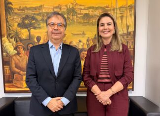 Carol Gomes apresenta proposituras sobre primeira infância em audiência com o presidente do TCE/PB, Dr. Fábio Nogueira