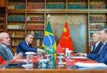 Presidentes do Brasil e da China assinam 37 acordos bilaterais