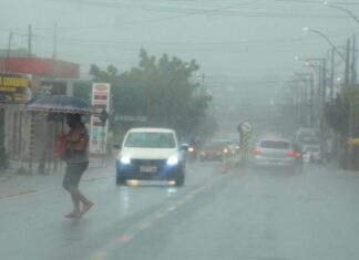 Inmet renova aviso de fortes chuvas para todo o estado da Paraíba