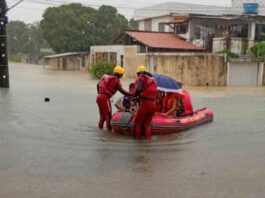 Defesa Civil Nacional reforça atuação em Pernambuco e Paraíba após fortes chuvas