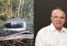 Jornalista Clilson Júnior e esposa sofrem acidente na BR-230, próximo a Santa Rita