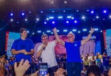 Convenção homologa candidatura de Cícero à reeleição em João Pessoa com apoio de João Azevêdo