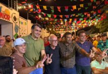 Cícero Lucena é recebido por lideranças locais em festejos juninos de Araruna, Teixeira e Santa Luzia