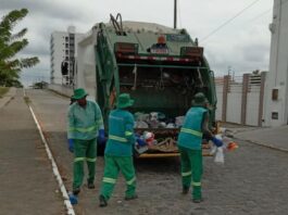 Coleta de lixo será suspensa em Campina Grande apenas no feriado de 1º de janeiro