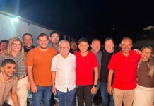 Em Capim, Cícero participa da Festa de Sant’Ana e se compromete com recuperação da malha viária na região