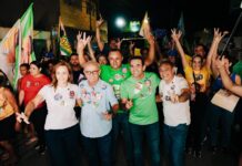 Em Campina, Cícero garante escola estadual e UPA para o Aluízio Campos ao lado de Romero e arrasta multidão no Mutirão com Dr. Jhony