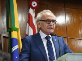 Prefeito Cícero Lucena discursa na abertura dos trabalhos da Câmara de João Pessoa
