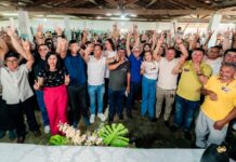 Ao lado do prefeito Júnior do Caracol, Cícero Lucena amplia base em Lagoa de Roça e garante que cidade vai voltar a ter atenção do Estado