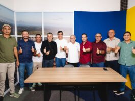 Prefeito de Alcantil anuncia apoio a Cícero Lucena e critica falta de convênios do Governo do Estado