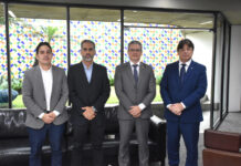 Presidente da FIEPB recebe a visita do superintendente estadual do BNB, Rudrigo Araújo