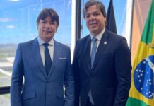 Presidente da FIEPB participa, em Brasília, da posse do novo ministro das Comunicações