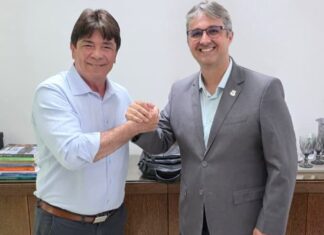 Presidente da FIEPB recebe o reitor da UFCG em reunião nesta terça-feira