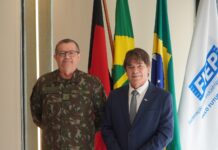 Presidente da FIEPB recebe Comandante Militar do Nordeste e projeta parcerias entre o Exército e a indústria paraibana