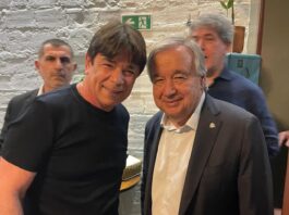 Presidente da FIEPB, Cassiano Pereira se encontra com António Guterres secretário-geral da ONU, e participa de jantar na COP-30 destacando potencialidades do Nordeste