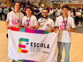Com medalha de bronze, Escola SESI é a única instituição de Campina Grande premiada na Olimpíada Nacional em História do Brasil