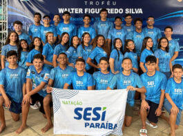 SESI Paraíba faz história e conquista 3º lugar geral no Norte-Nordeste de Natação