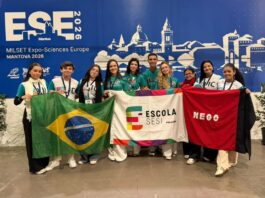 Alunos da Escola SESI Paraíba participam de feira internacional na Itália