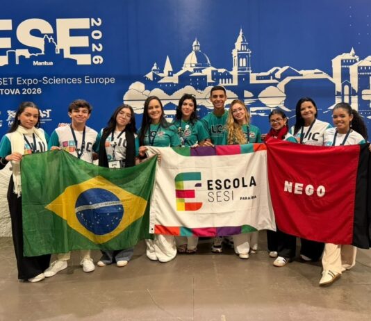 Alunos da Escola SESI Paraíba participam de feira internacional na Itália