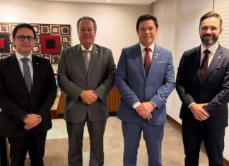 Em Brasília, presidente da FIEPB e Nordeste Forte se reúne com o procurador-geral de Justiça do MPPB