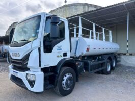 Campina Grande recebe carro-pipa de conjunto de máquinas de R$ 5 milhões conseguido por Veneziano, em parceria com a Codevasf