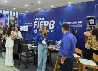 Sistema FIEPB leva inovação, serviços e inteligência de dados à CONSTRUCON