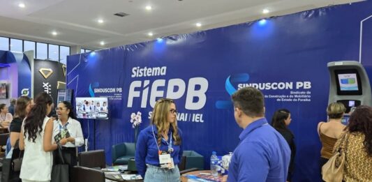 Sistema FIEPB leva inovação, serviços e inteligência de dados à CONSTRUCON