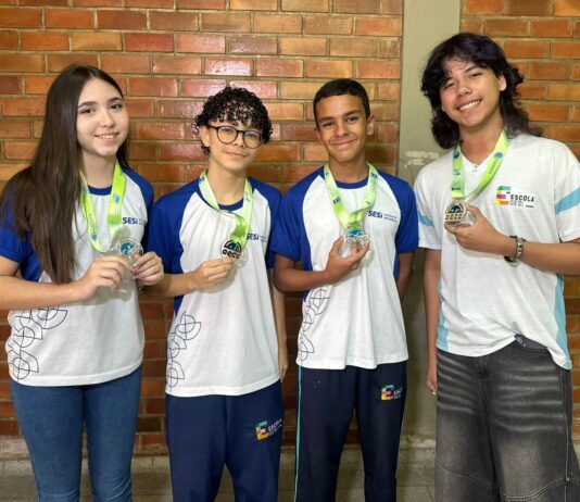 Investimento em iniciação científica: Escola SESI conquista 1º lugar geral em olimpíada de ciências da UFCG