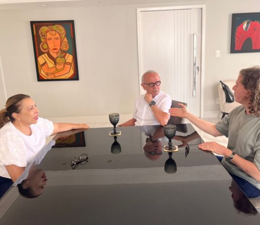 Em reunião, Cícero, Veneziano e Cida Ramos discutem participação do PT na chapa majoritária em 2026