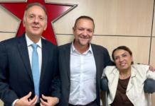 PT se reúne com Aguinaldo e discute aliança para formalizar acordo com Lucas Ribeiro