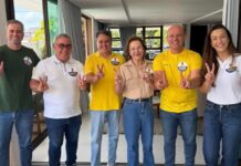 Léa Toscano e Camila Toscano anunciam apoio a Flávio Bolsonaro no 2º turno na Paraíba