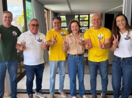 Léa Toscano e Camila Toscano anunciam apoio a Flávio Bolsonaro no 2º turno na Paraíba