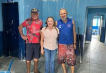 Prefeita Dalva vistoria reformas em unidades de saúde de Lagoa Seca