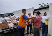 Prefeitura de João Pessoa entrega cestas básicas para famílias atingidas pela enchente das Três Lagoas