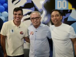 Fábio Ramalho recebe Cícero Lucena em primeira visita ao comitê e celebra união do grupo em Campina Grande