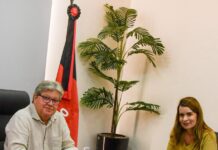 Daniella Ribeiro se reúne com João Azevêdo e tem conversa sobre 2026